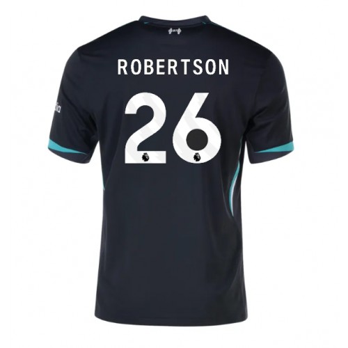 Fotballdrakt Herre Liverpool Andrew Robertson #26 Bortedrakt 2024-25 Kortermet